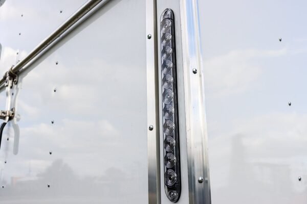 Big White Enclosed Trailer - Image 27