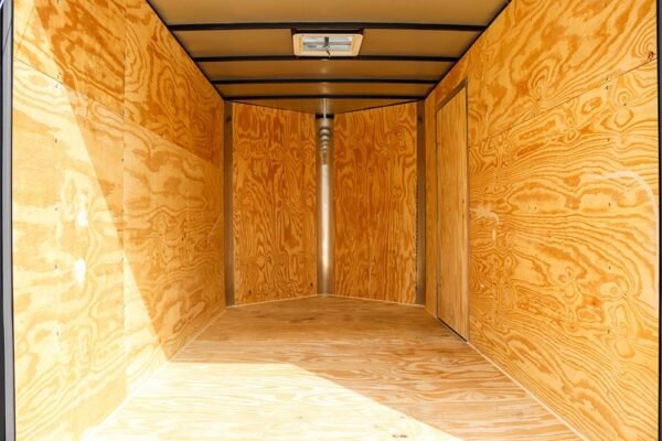Small Black Enclosed Trailer - Image 28