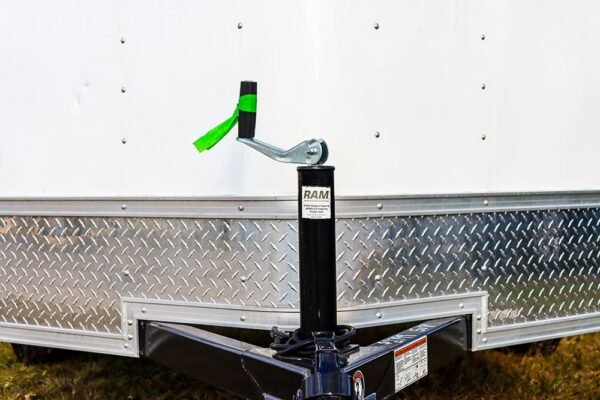 Small White Enclosed Trailer - Image 29