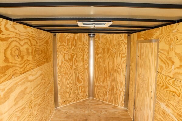 Small Black Enclosed Trailer - Image 31