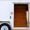 Small White Enclosed Trailer - Image 33
