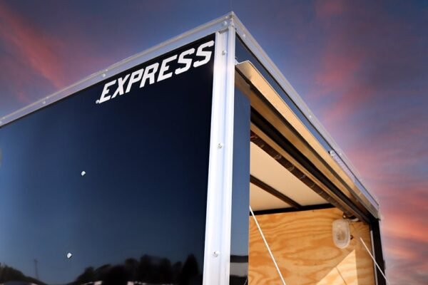 Small Black Enclosed Trailer - Image 4