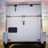 Small White Enclosed Trailer - Image 8