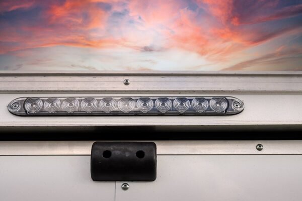 Big White Enclosed Trailer - Image 8
