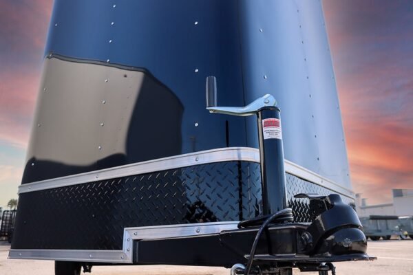 Small Black Enclosed Trailer - Image 8