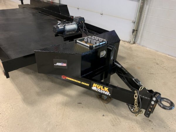 14,000# GVWR Hydraulic Drop Deck Equipment Float Trailer - Image 12