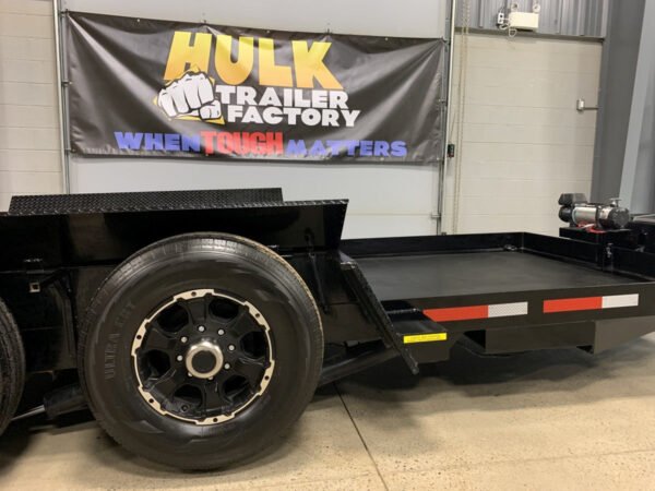14,000# GVWR Hydraulic Drop Deck Equipment Float Trailer - Image 6