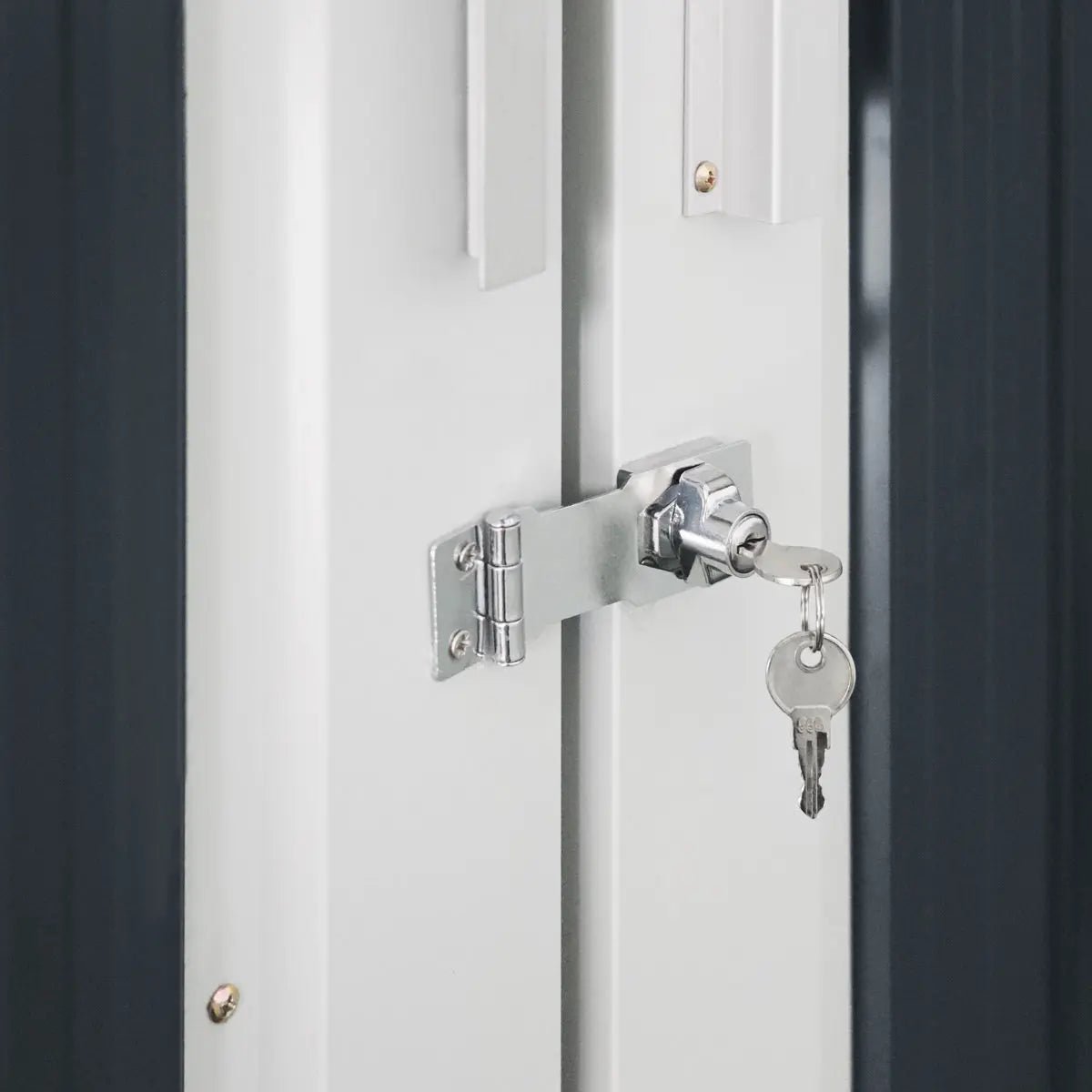 10’ x 20’ Metal Garage Shed with Double Front Doors, 7’8" Peak Height, Side Entry Door, 185 Sq-Ft Floor Space, TMG-MS1020A - Image 9