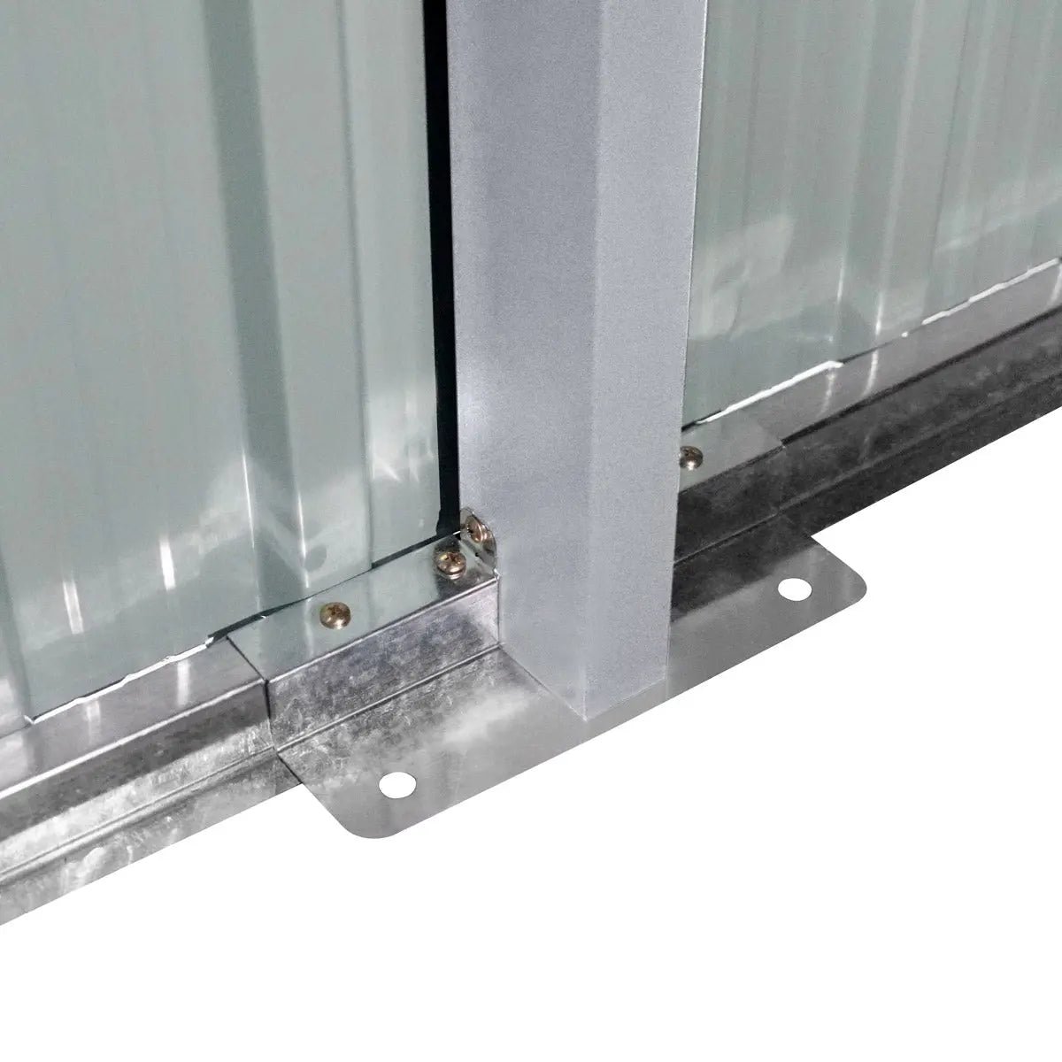 10’ x 20’ Metal Garage Shed with Double Front Doors, 7’8" Peak Height, Side Entry Door, 185 Sq-Ft Floor Space, TMG-MS1020A - Image 11