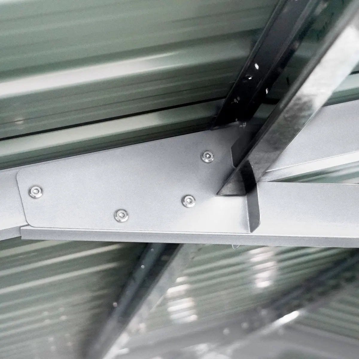 10’ x 20’ Metal Garage Shed with Double Front Doors, 7’8" Peak Height, Side Entry Door, 185 Sq-Ft Floor Space, TMG-MS1020A - Image 13