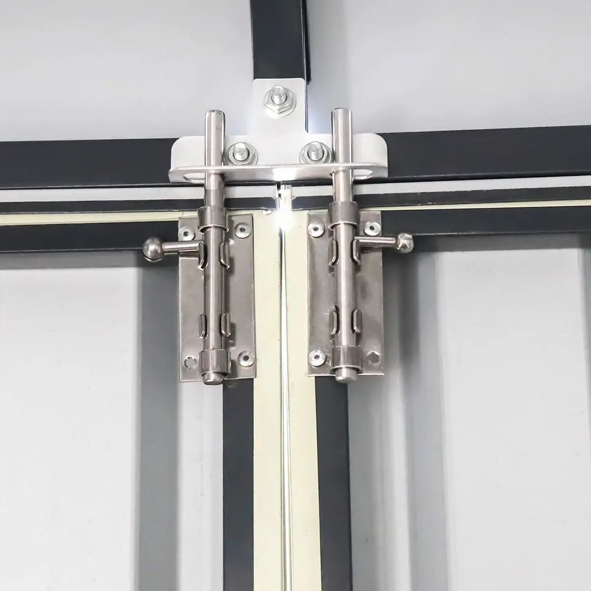 Pro Series 10' x 20' Metal Garage Shed with Double Front Doors and Side Entry Door, 8' Peak Height TMG-MS1020B - Image 20