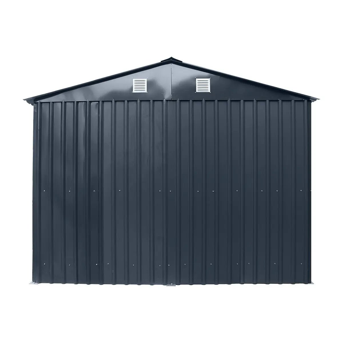 Pro Series 10' x 20' Metal Garage Shed with Double Front Doors and Side Entry Door, 8' Peak Height TMG-MS1020B - Image 7