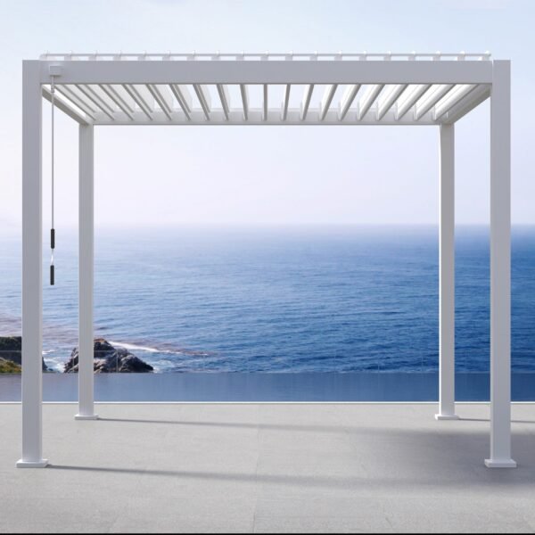 MIRADOR 111DA 10'x10' WHITE PERGOLA - Image 3