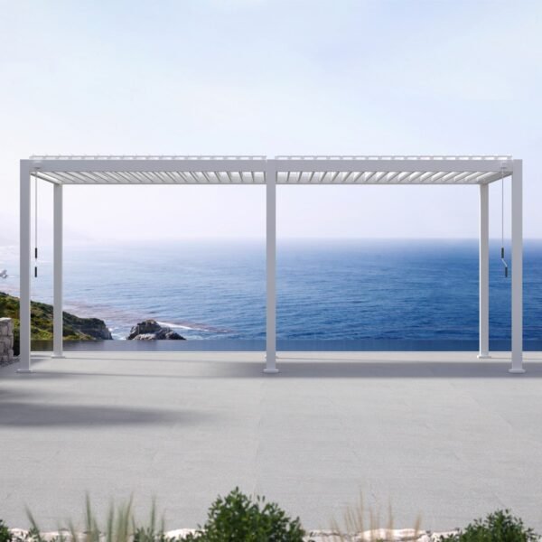 MIRADOR 111DA 10'x20' WHITE PERGOLA - Image 2