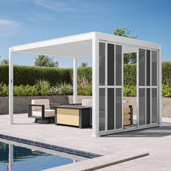 111 Accessory - 10' White sliding door - Image 3
