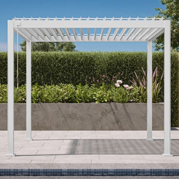 MIRADOR 111SR 10'x10' WHITE PERGOLA - Image 2