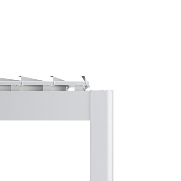 MIRADOR 111SR 10'x13' WHITE PERGOLA - Image 3