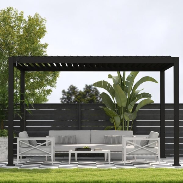Bundle Set - Mirador 7-piece dinning set + 111SR Pergola 10*13 - Image 2