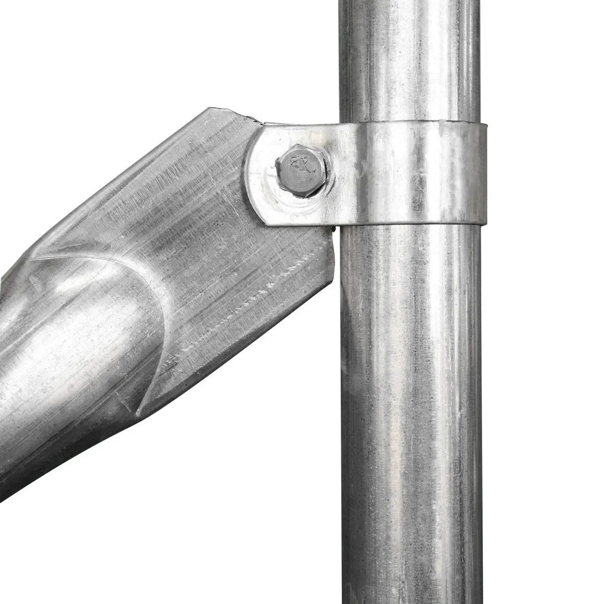 12’ x 20’ Car Shelter w/Rounded Roof & Heavy-Duty 11 OZ PE Fabric Cover, Galvanized Steel Frame, Fabric front roll-up door, TMG-ST1220R - Image 11