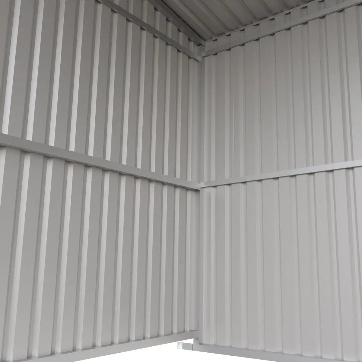 12’ x 20’ Galvanized Metal Livestock Shed, 240 Sq-Ft, 27 GA Corrugated Panels, Sliding Skid Mount, TMG-MS1220L - Image 13