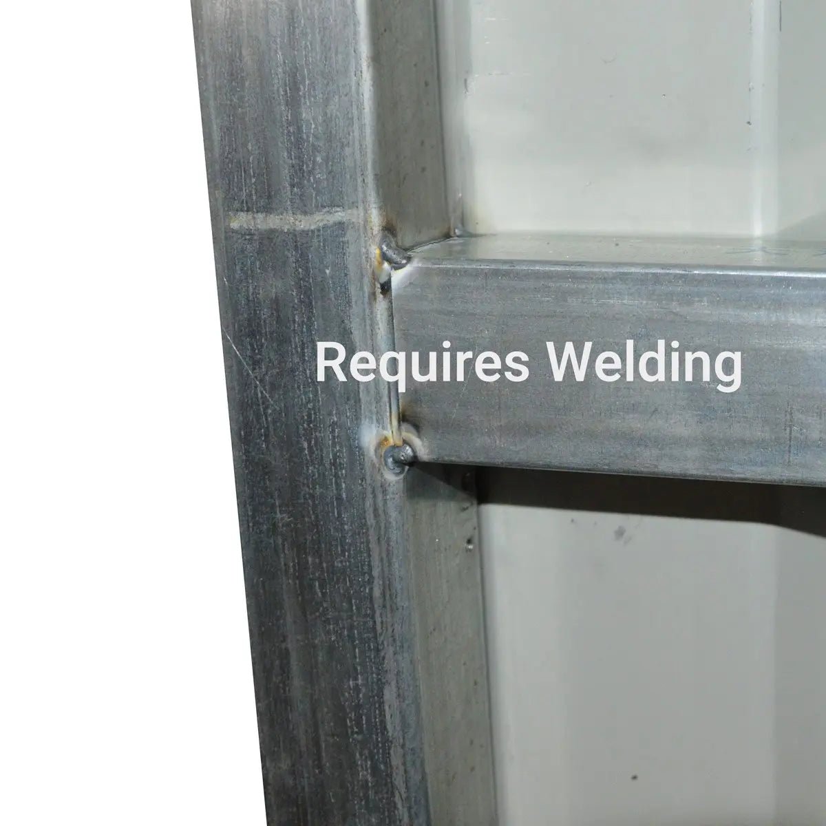 12’ x 20’ Galvanized Metal Livestock Shed, 240 Sq-Ft, 27 GA Corrugated Panels, Sliding Skid Mount, TMG-MS1220L - Image 9