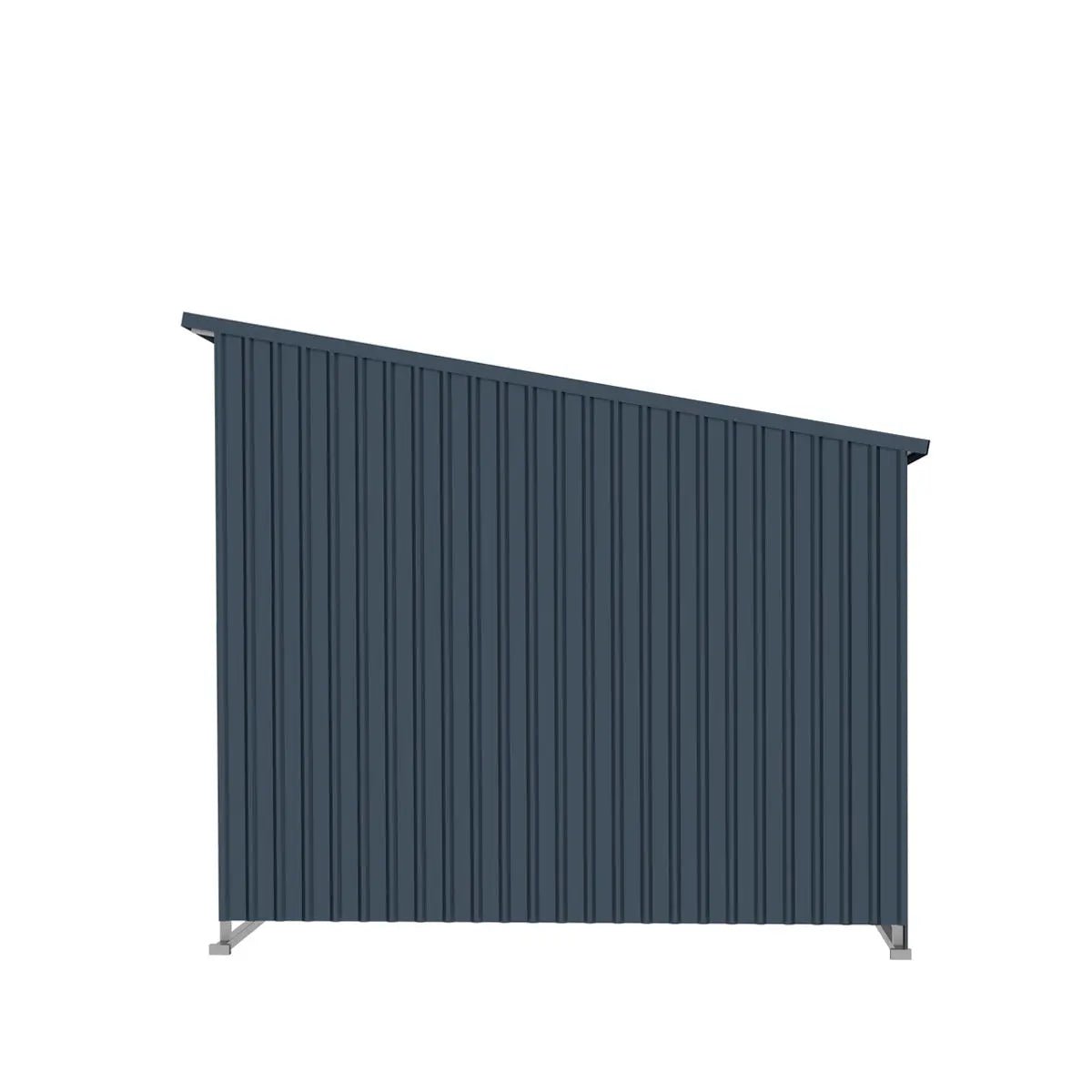 12’ x 20’ Galvanized Metal Livestock Shed, 240 Sq-Ft, 27 GA Corrugated Panels, Sliding Skid Mount, TMG-MSL1220 - Image 3