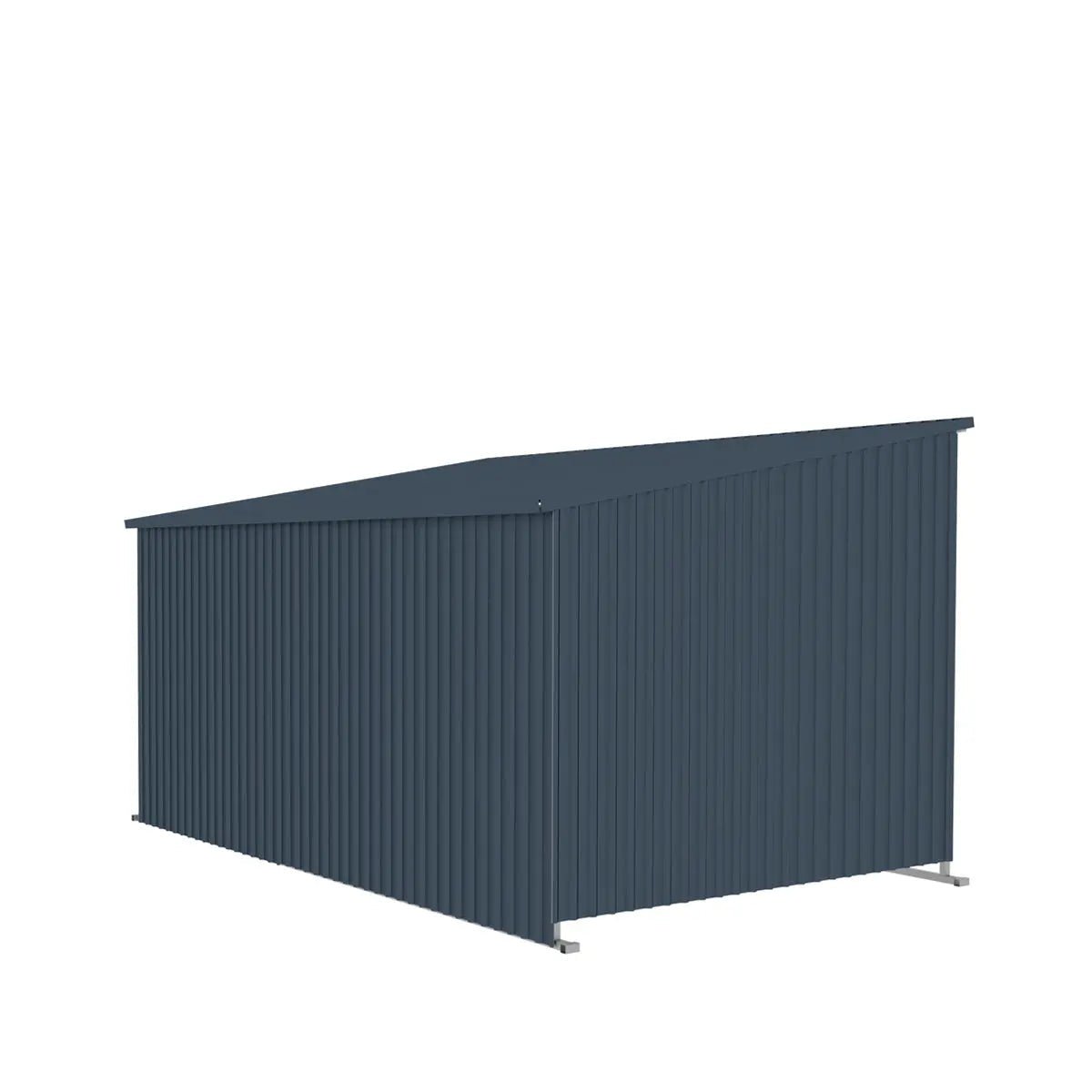 12’ x 20’ Galvanized Metal Livestock Shed, 240 Sq-Ft, 27 GA Corrugated Panels, Sliding Skid Mount, TMG-MSL1220 - Image 4