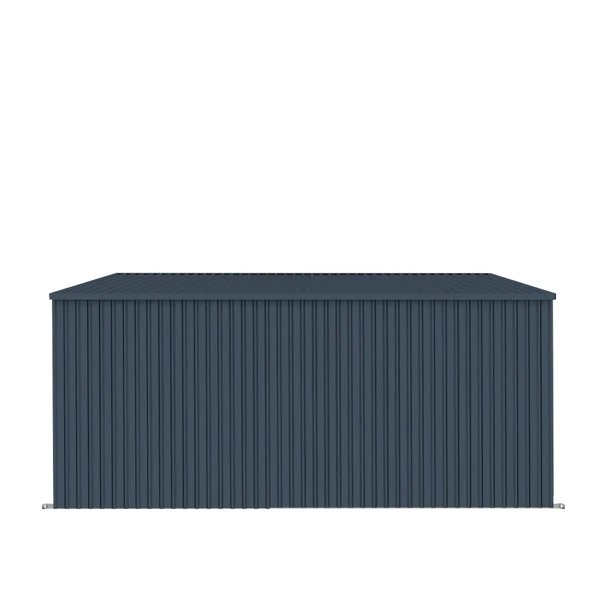 12’ x 20’ Galvanized Metal Livestock Shed, 240 Sq-Ft, 27 GA Corrugated Panels, Sliding Skid Mount, TMG-MSL1220 - Image 5