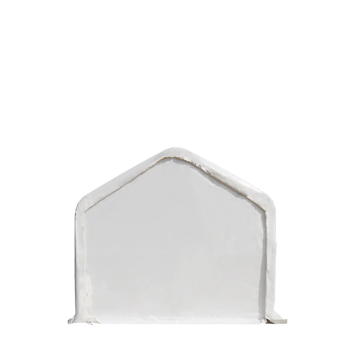 15’ x 35’ RV/Motorhome Storage Shelter, 17 oz PVC Fabric Cover, Front Roll-Up Door, Enclosed Rear Wall, 3-Layer Galvanized Steel Frame, 10’ Straight Sidewalls, TMG-ST1535 - Image 8