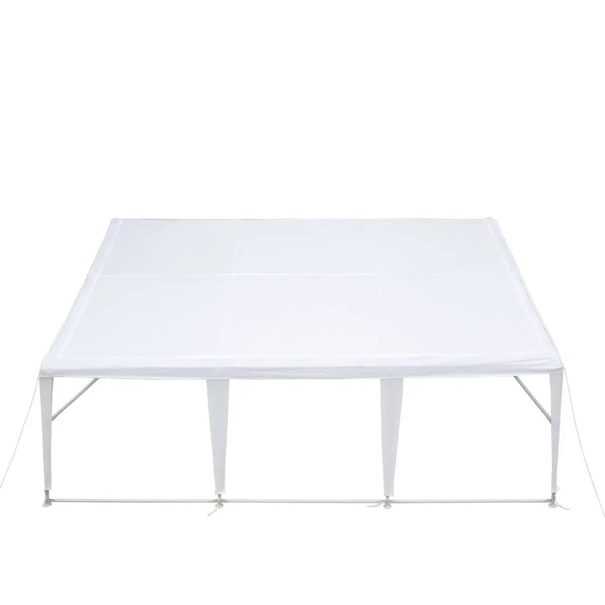 20’ x 20’ Heavy Duty Outdoor Party Tent, PE Tarpaulin Fabric, 6’6" Overhead, 10’ Peak Ceiling, TMG-PT2020A - Image 8