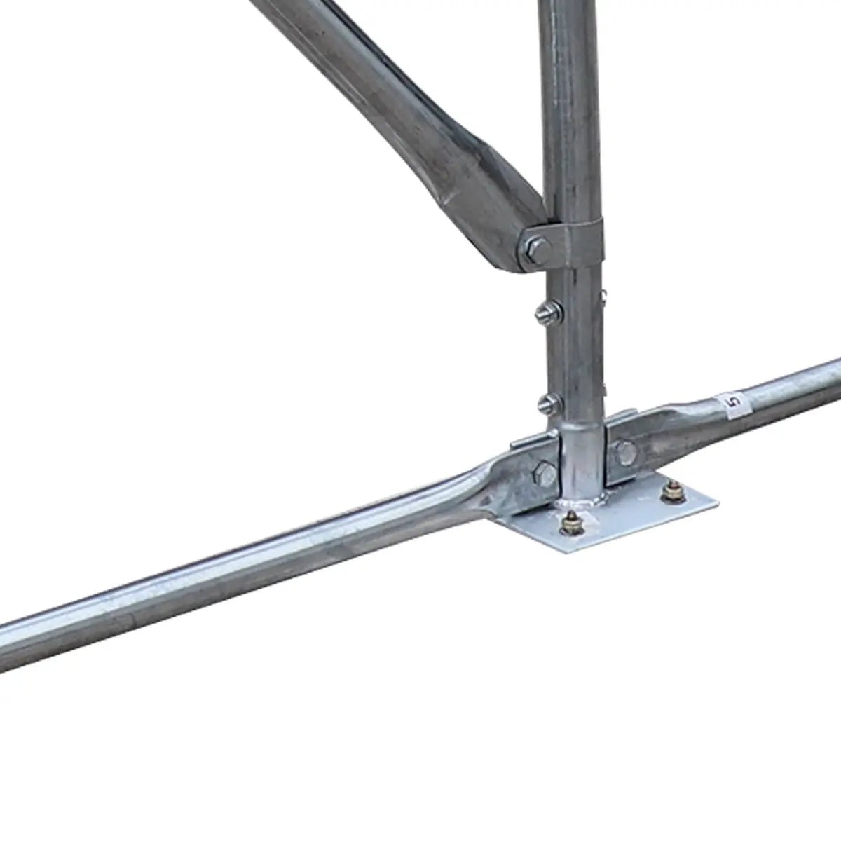 20' x 30' Arch Wall Peak Ceiling Storage Shelter with Heavy Duty 11 oz PE Cover & Drive Through Doors, TMG-ST2031P (Previously ST2030P) - Image 10