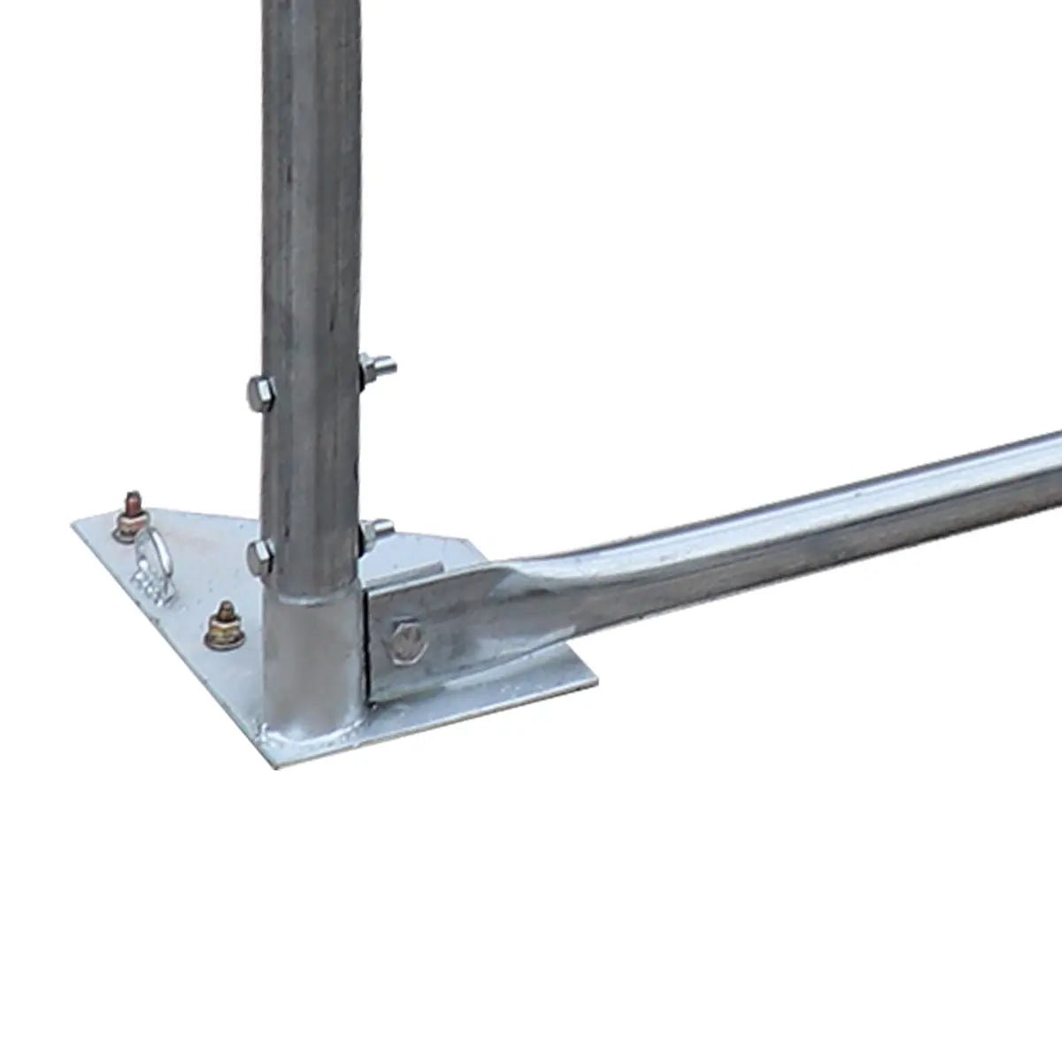 20' x 30' Arch Wall Peak Ceiling Storage Shelter with Heavy Duty 11 oz PE Cover & Drive Through Doors, TMG-ST2031P (Previously ST2030P) - Image 9