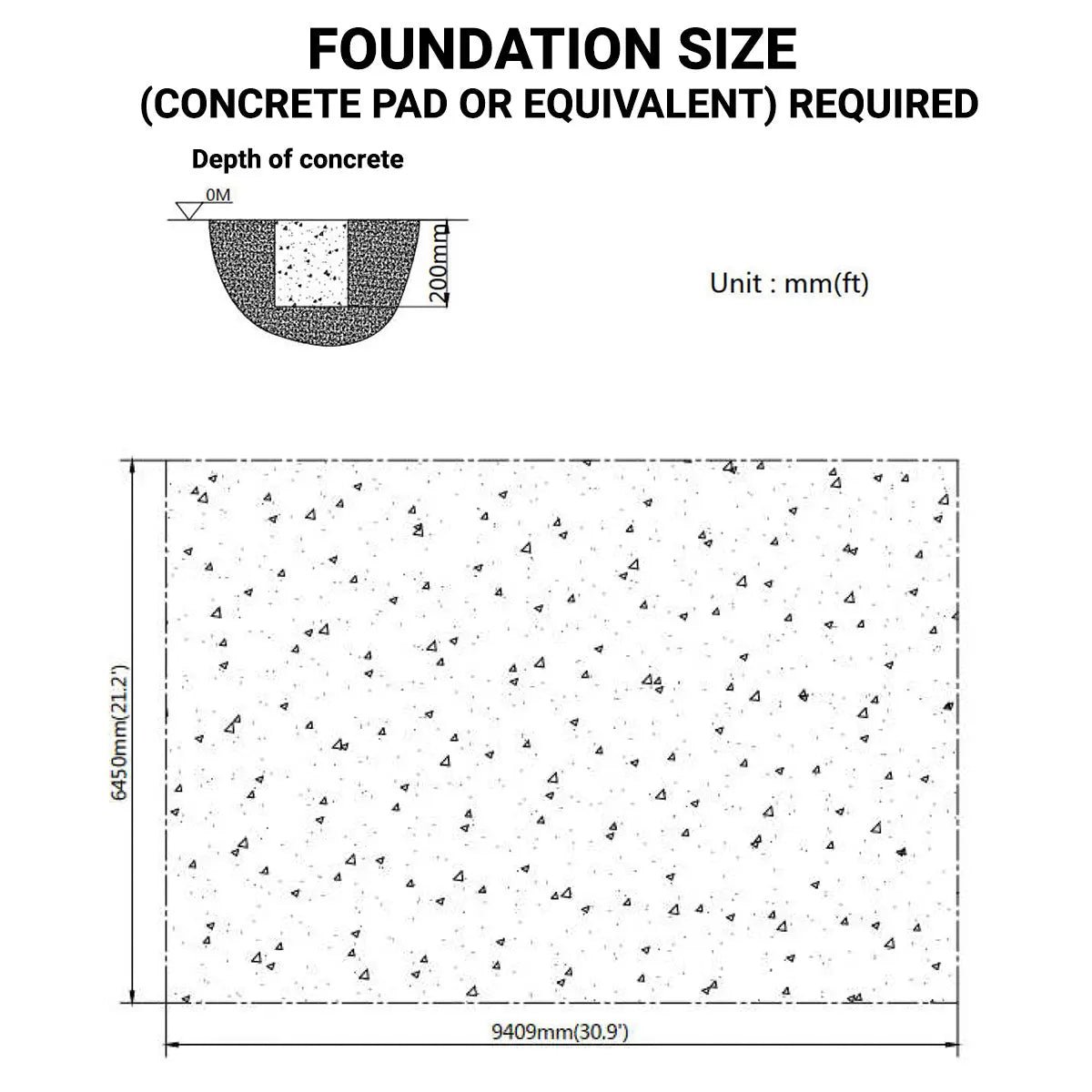 20' x 30' Arch Wall Peak Ceiling Storage Shelter with Heavy Duty 11 oz PE Cover & Drive Through Doors, TMG-ST2031P (Previously ST2030P) - Image 5