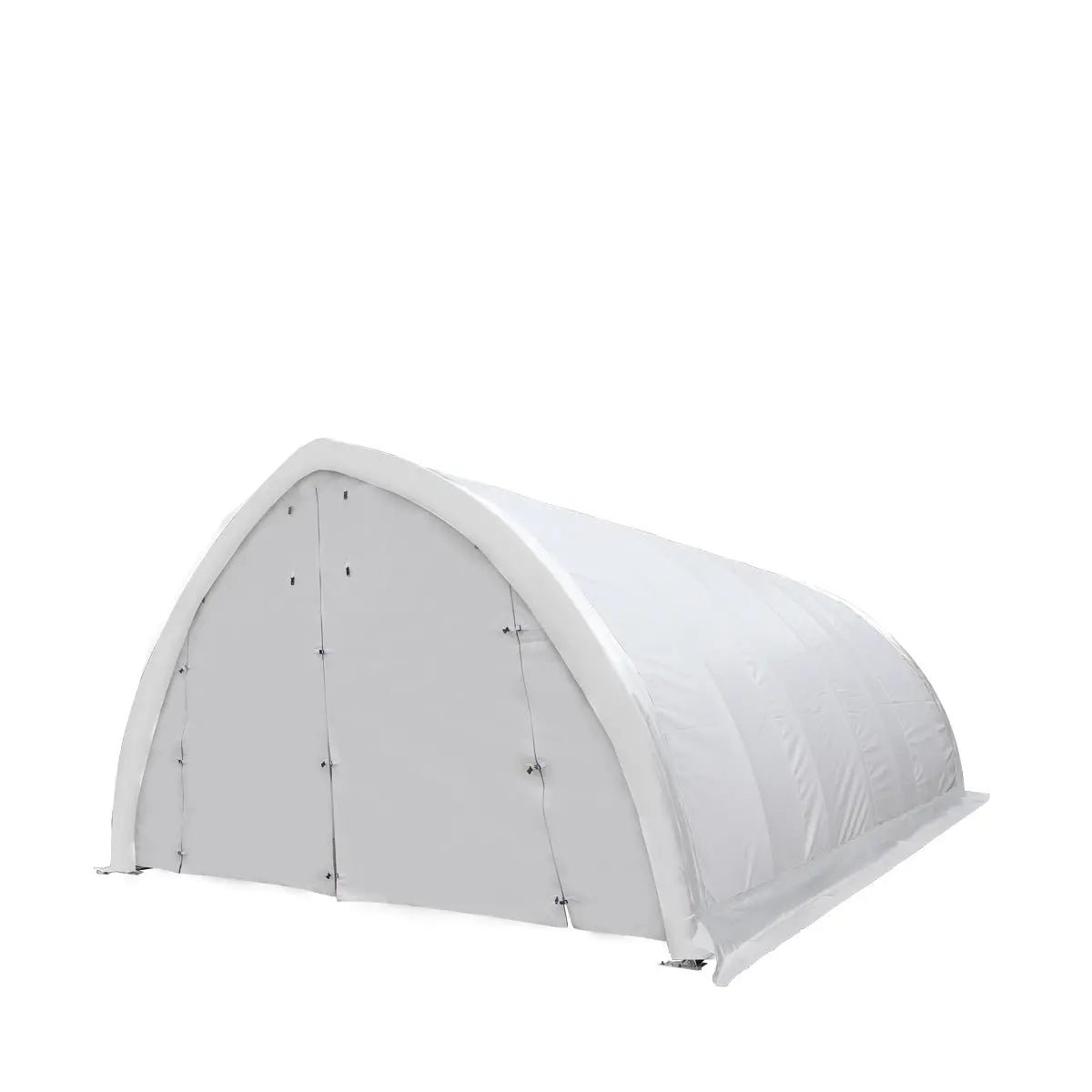 20' x 30' Arch Wall Peak Ceiling Storage Shelter with Heavy Duty 17 oz PVC Cover & Drive Through Doors, TMG-ST2031PV(Previously ST2030PV) - Image 9