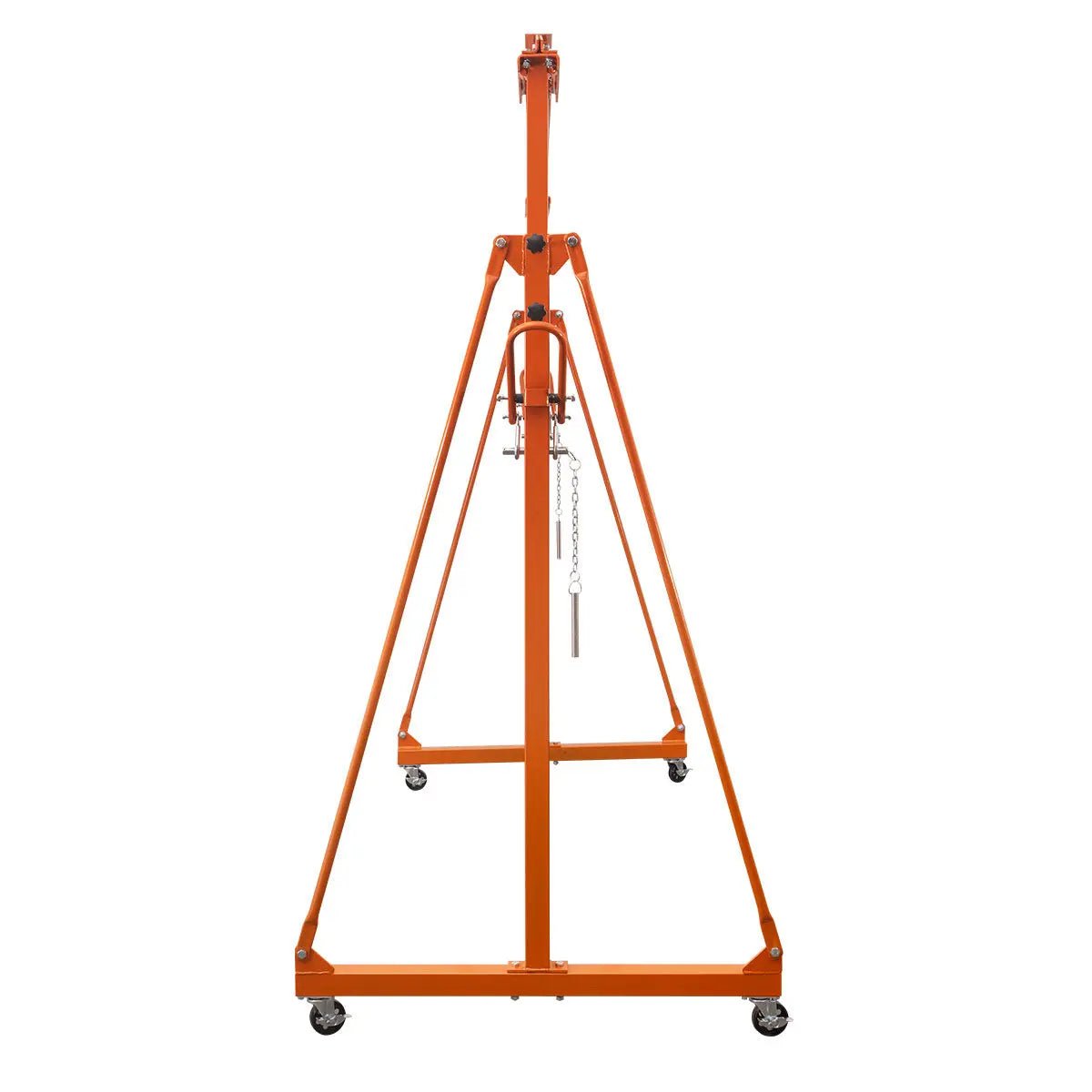 2200-lb Adjustable Height All-Steel Gantry Crane, Auto-Lock, 95" Min. Height, 142" Max. Height, Locking Swivel Casters, TMG-AGC11(Previously TMG-AGC10) - Image 2