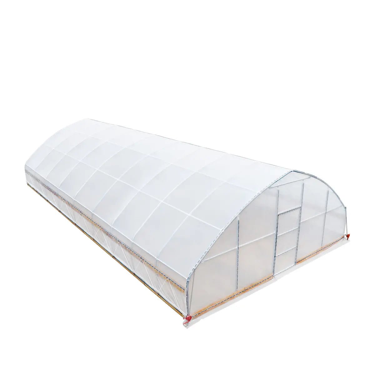 25' x 40' Tunnel Greenhouse Grow Tent w/6 Mil Clear EVA Plastic Film, Cold Frame, Hand Crank Roll-Up Sides, Peak Ceiling Roof, TMG-GH2540 - Image 10