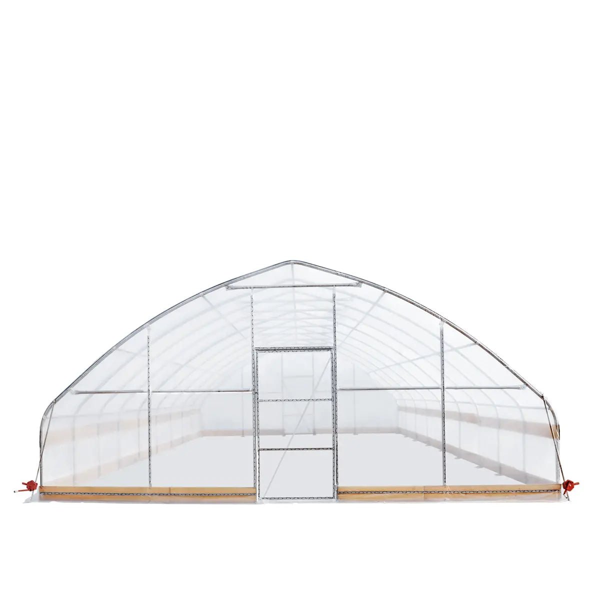 25' x 40' Tunnel Greenhouse Grow Tent w/6 Mil Clear EVA Plastic Film, Cold Frame, Hand Crank Roll-Up Sides, Peak Ceiling Roof, TMG-GH2540 - Image 3