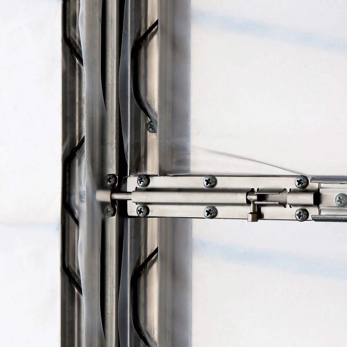 25' x 40' Tunnel Greenhouse Grow Tent w/6 Mil Clear EVA Plastic Film, Cold Frame, Hand Crank Roll-Up Sides, Peak Ceiling Roof, TMG-GH2540 - Image 20