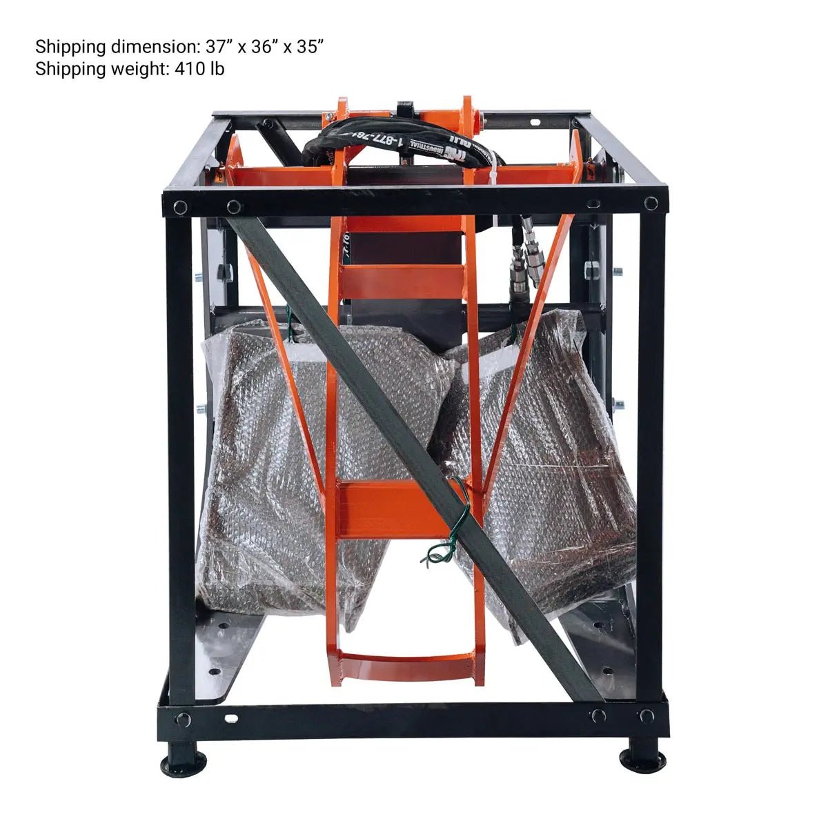 30" Skid Steer Log Grapple Attachment, 42" Claw Opening, 3000-lb Grapple Capacity, Universal Mount, TMG-SLG30 - Image 13