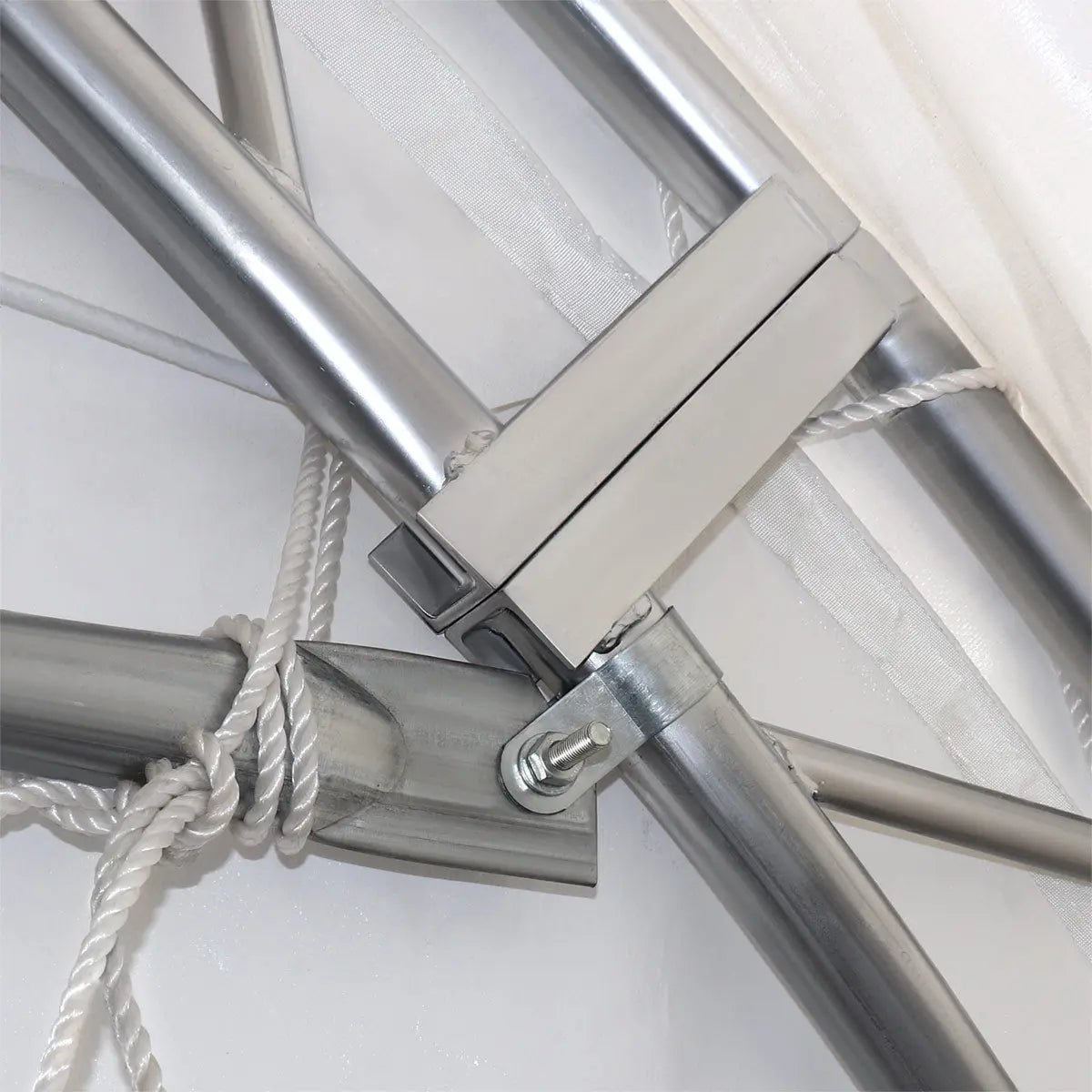 30' x 20' Dual Truss Container Shelter with Heavy Duty 17 oz PVC Cover, TMG-DT3020C - Image 10