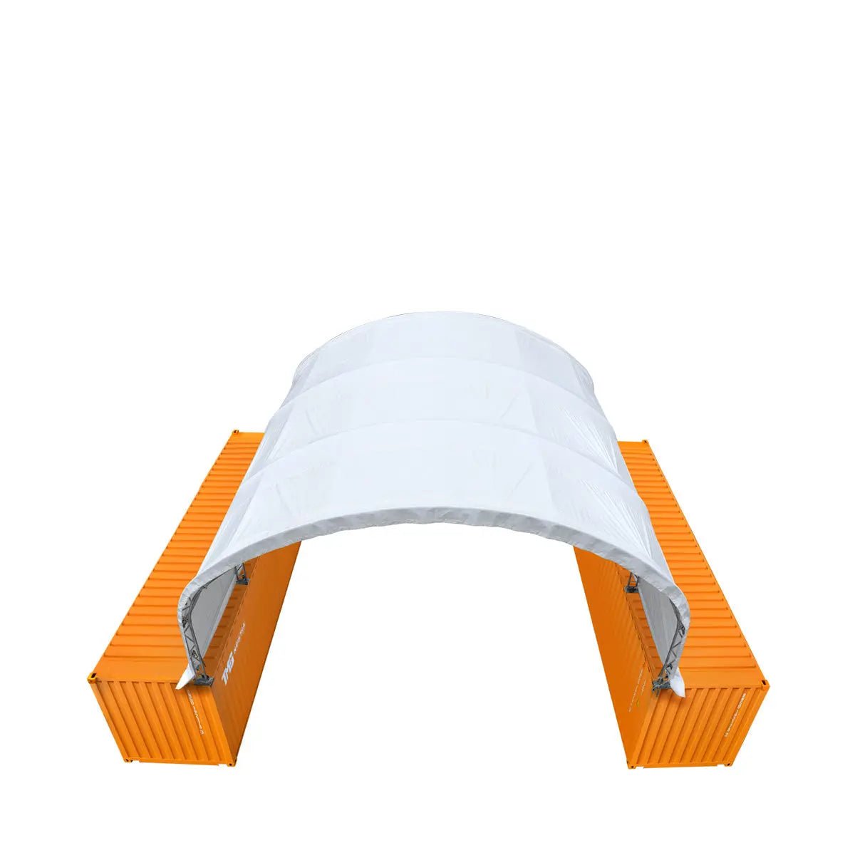 30' x 20' Dual Truss Container Shelter with Heavy Duty 17 oz PVC Cover, TMG-DT3020C - Image 6