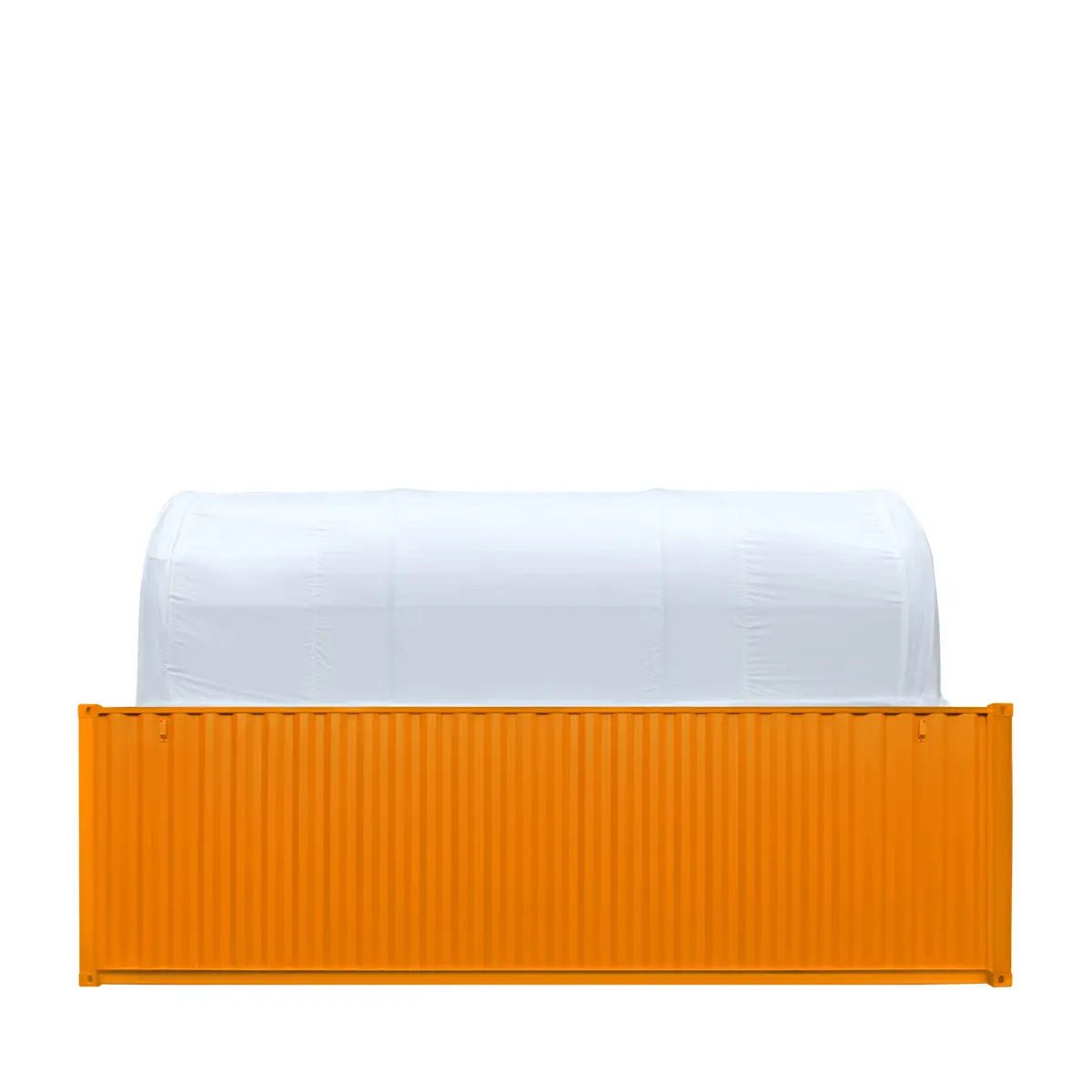 30' x 20' Dual Truss Container Shelter with Heavy Duty 17 oz PVC Cover, TMG-DT3020C - Image 7