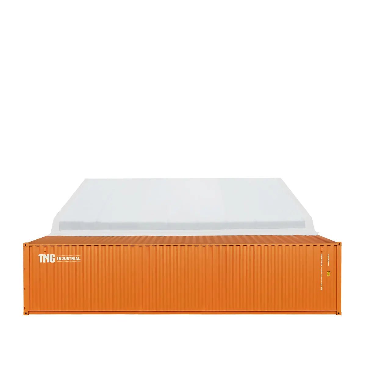 30' x 40' PE Fabric Pro Series Container Peak Roof Shelter, Fire Retardant, 10' Ceiling Height, UV Protected, TMG-ST3041CE(Previously TMG-ST3040CE) - Image 10