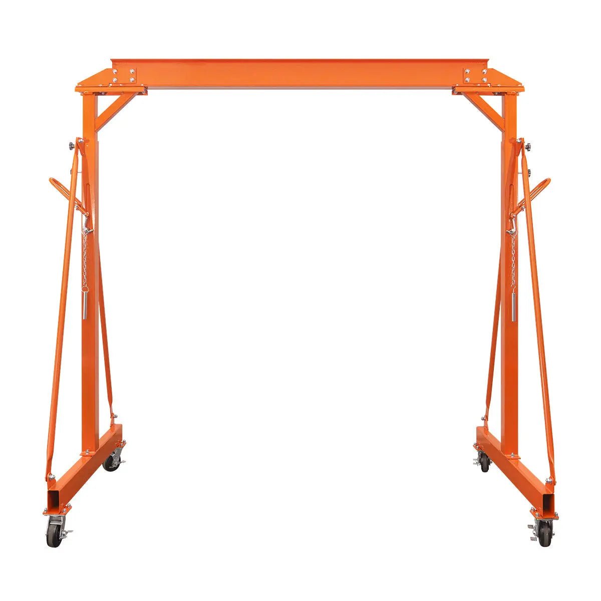 4400-lb Adjustable Height All-Steel Gantry Crane, Auto-Lock, 95" Min. Height, 142" Max. Height, Locking Swivel Caster Wheels, TMG-AGC21(Previously TMG-AGC20) - Image 4