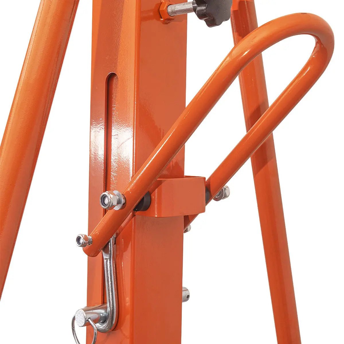 4400-lb Adjustable Height All-Steel Gantry Crane, Auto-Lock, 95" Min. Height, 142" Max. Height, Locking Swivel Caster Wheels, TMG-AGC21(Previously TMG-AGC20) - Image 9