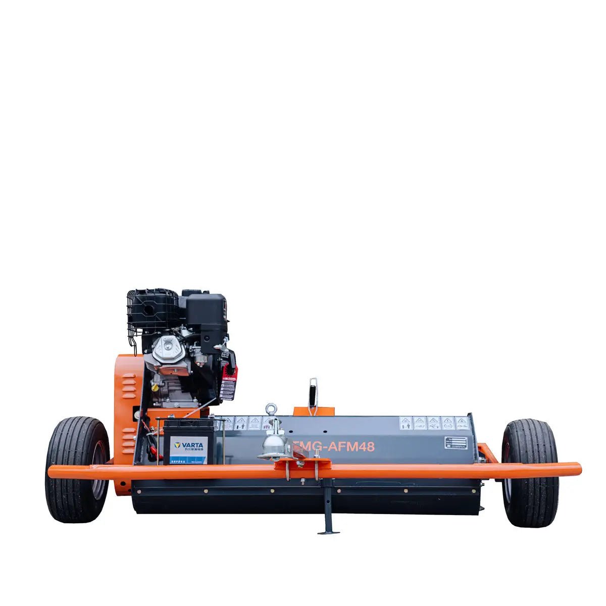 48" ATV Tow-Behind Offset Flail Mower, Briggs & Stratton 13.5 HP Engine, Adjustable Mowing Height, 15" Cut Capacity, TMG-AFM48 - Image 2