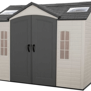 LIFETIME 10 FT. X 8 FT. OUTDOOR STORAGE SHED (Model 60001) Installation Included