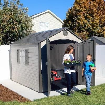 Lifetime 8 ft. x 10 ft. Outdoor Storage Shed – 60056 - Image 4