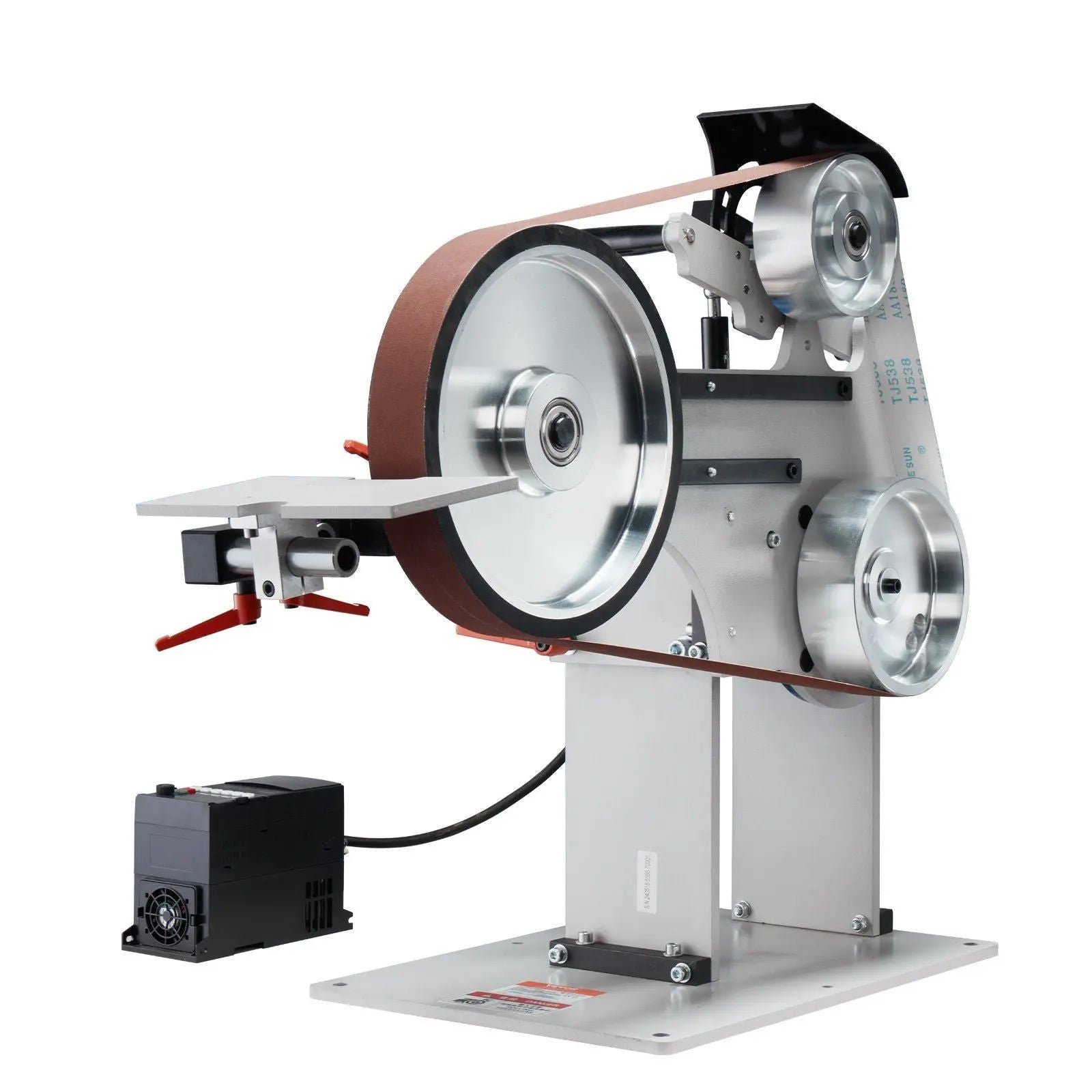 72" Belt Grinder Sander, VFD, 3 Versatile Grinding Moulds, DOBA-BGS72 - Image 9