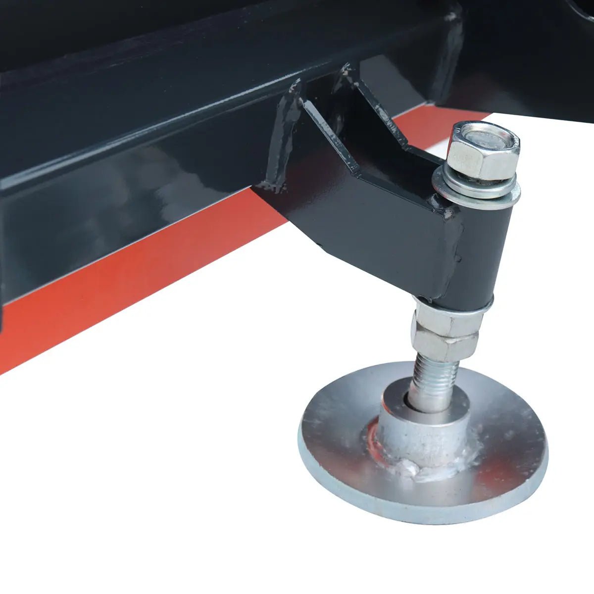 72" Skid Steer Dozer Blade/Snow Pusher, 30° Left & Right, Bolt-On Cutting Edge, Adjustable Skid Shoes, Universal Quick Mount, TMG-DB72 - Image 7